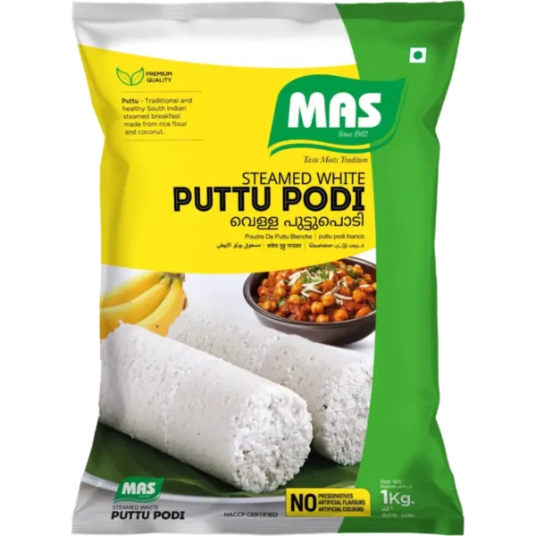Mas Steamed White Puttu Podi