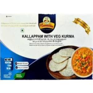 Ammachies Frozen Kallappam with Vegetable Stew